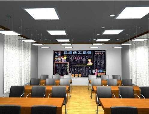 Panel Light in School